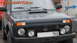 Передний силовой бампер под лебедку Lada4x4 Ф дизайн белгород курск ростов уфа 